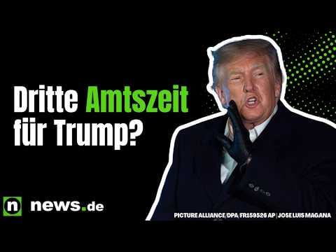Donald Trump: Verfassungslücke entdeckt – US-Präsident könnte dritte Amtszeit anstreben
